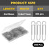 300 Pcs Paper Clips,2 Inch Large Silver Jumbo Paperclips for Paperwork Ideal for Home, School and Office Personal Use...