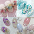 3D Dried Flower for Nails, Flower Nail Art Stickers 1Box Mixed Dried Flowers for Nail Art Resin DIY Crafts Natural Real Dry Flower Decals for Spri...