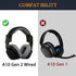 SOULWIT Cooling-Gel Replacement Earpads for Astro A10 Gen 2 Wired Headset, Ear Pads Cushions with Durable Ice Silk Fabric, Comfort Noise Isolation...