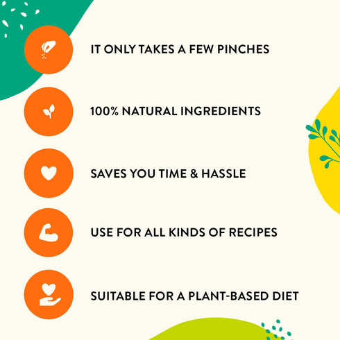 Just Spices Avocado Topping, 2.11 OZ I Spice mix for avocado I Also for refining bowls and salad I With black sesame, tomato and chilli, pyramid s...