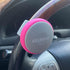 Steering Wheel Knob Pink, Women Car Suicide Knob Spinner Wheel, Non-Slip Driving Power Handle for Standard & Thick Steering Wheels Universal Fit f...