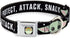 Buckle-Down Dog Collar Seatbelt Buckle Star Wars The Child Chibi Face Protect Attack Snack 15 to 26 Inches 1.0 Inch Wide,DC-SB-SWBGB-WSW184-1.0-L...