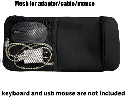 Soft Neoprene Case Storage Bag for Rii Keyboard Mouse Set Wireless RKM709 Storage Bag...