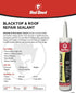 Red Devil 0636 Blacktop and Roof Repair Sealant, Pack of 1, Black...