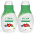 Stevia Concentrated Liquid Sweetener (Optimized with Erythritol) 1.33 FL OZ (37 mL) – 2 Pack...