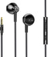 LUDOS SPECTA Wired Earbuds in-Ear Headphones, 5 Years Warranty, Earphones with Microphone for Clear Calls, Noise Isolating, for iPhone, iPad, Sams...