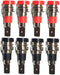 Black and Red 4mm Banana Jack Socket Female Adapter Panel Mount Binding Post for 4mm Banana Plug Connectors(8Pcs)...