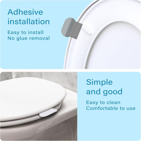 Toilet Lid Lifter, Toilet Seat Lifter Toilet Seat Handle Lifter Toilet Cover Lifter,Avoid Touching Toilet Cover Handle Bathroom Accessories for Ho...