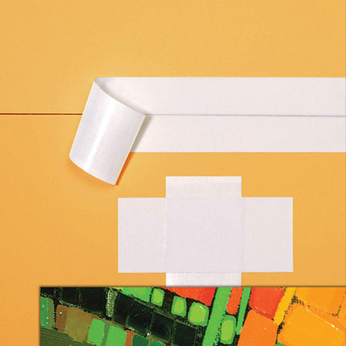Lineco Self-Stick Linen Hinging Tape, Attaching Mats to Backboard, Hinge Heavy Artwork, Non-Yellowing, Strong, Neutral pH Acrylic Adhesive. Acid-F...