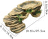 PINVNBY Turtle Basking Platform,Tortoise Resin Dock Resting Rock Reptile Habitat Ornament Hiding Cave Floating Ledge Aquarium Decoration for Beard...