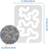 Using Quilting Templates Sewing Machine Domestic Free Motion Quilting Templates Rulers Transparent for A Simple Meander and A Great Secondary Quil...