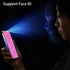 2 Pack Anti-Blue Privacy Tempered Glass for iPhone 15 Plus 6.7 inch Mirror Anti-Spy Screen Protector Anti-Peeping Film Electroplated Gradient Colo...
