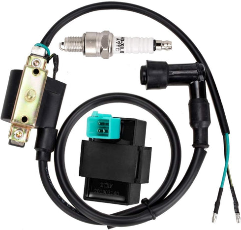 HIAORS Ignition Coil 5 Pin CDI Box for Tao Tao Coolster 110cc 125cc ATV Boulder B1 Baja Roketa Sunl Buyang Loncin Lifan Kazuma Meerkat Chinese 4 W...