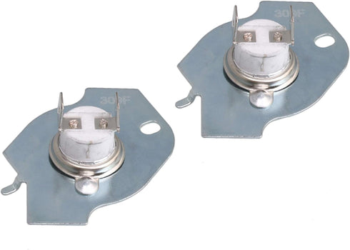 RDEXP WP3977393 Dryer Thermostat Thermal Fuse Limit Switch Kit Repace 3399848 3977393 AP3094244 Dryer Set of 2