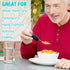 Adaptive Utensils, Adaptive Utensils 3pcs for Hand Tremors,Elderly, Arthritis,Parkinsons-Built Up Utensils for Adults–Easy Grip Aids Handle–2.7oz ...
