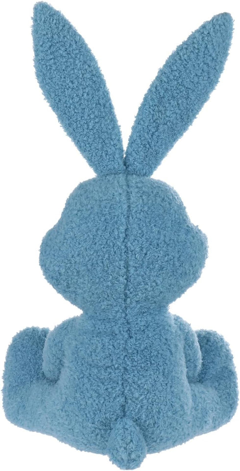 Apricot Lamb Toys Plush Jewelry Blue Velvet Bunny Rabbit Stuffed Animal Soft Cuddly Perfect for Kids 8.7 Inches...