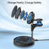 3 in 1 Wireless Charging Station (2023 Newest), Fast Mag-Safe Charger Stand with QC2.0 3.0 Adapter Compatible with iPhone 14,13,12 Pro Max/Pro/Min...