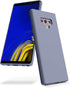 GOOSPERY Liquid Silicone Case for Samsung Galaxy Note 9 (2018) Jelly Rubber Bumper Case with Soft Microfiber Lining - Lavender Grey...