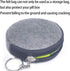 4PCS INVODA Pill Cases Weekly Pill Organizer 7 Day Pill Box with 1Pcs Felt Storage Pouch Small Cute Pill Container...