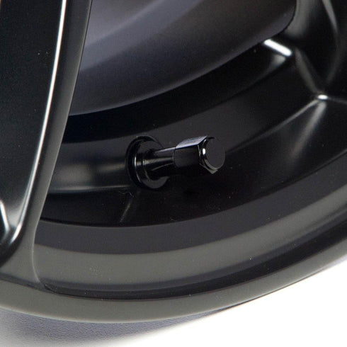 Circuit Performance VC5 Series Black Aluminum Valve Stem Caps (8 Pieces)...