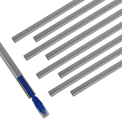 One Cord Cover Wall - 153in Mini Wire Hider, Wire Cover for Hiding Speaker Wire, Baby Monitor Cord - Paintable Wire Channel for Cable Concealer, 9...