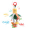 Jollybaby Baby Rattles Hanging Toys for Car Seat Crib Stroller Gym, Montessori Sensory Plush Vegetable Toys for Baby 0-3-6-12 Months with Ring Bel...