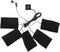 Electric Clothes Heating Pads, 5Pcs Portable USB Heater Pads Set, Adjustable Temperature Heating Pad for Clothes Seat Bed, Waterproof Fiber Heatin...