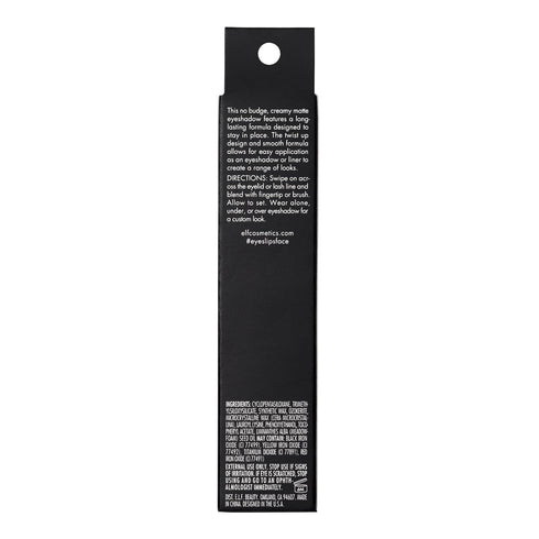 e.l.f. No Budge Matte Shadow Stick, One-Swipe Cream Eyeshadow Stick, Long-Wear & Crease Resistant, Matte Finish, Trift Shop...