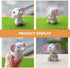HOMSFOU 4pcs Small Elephant Trinkets Little Elephant Decor Elephant Ornament Garden Statues Outdoor Bookshelf Decor Dollhouse Elephant Toys Animal...