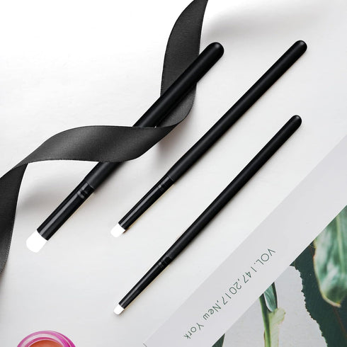 Mini Blending Brushes for Card Making, Dry Brush Miniature Painting Background Blender Paint Brushes Small Detailed Paint Brushes (3 Pack)...