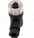 Eonvic M12 4 Pin Female Connector, 12mm A Code Right Angle Industrial Circular Connector, Unshiled Field Assembly Wireable Sensor IP67 250V 4A AC/...