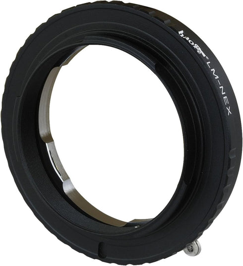 Haoge Lens Mount Adapter for Leica M LM VM ZM Mount Lens to Sony E Mount NEX Camera such as a3000 a3500 a5000 a5100 a6000 a6400 a6500 A7 A7R A7S A...