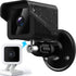 Gcioii Mount for All-New Wyze Cam V3,Weatherproof Protective Silicone Skin Cover and 360 Degree Adjustable Wall Mount Accessories for WYZE Cam V3 ...