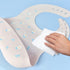 Silicone Bibs for Babies and Toddlers 2 Sets Feeding Bibs for Boy and Girl, Adjustable Soft Waterproof Bibs with Food Catcher Pizza...