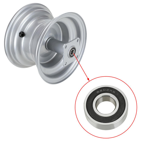 YOXUFA Front Rear Mini Bike Wheel Bearing for Predator 212cc Coleman CT200U CT200U-EX BT200X Baja Warrior MB200 MB165 Massimo Hensim 196cc 6.5hp M...