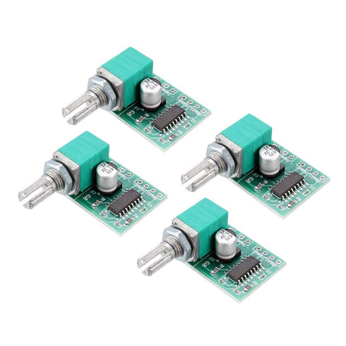 uxcell 8403A Digital Amplifier Board with Potentiometer,2.5-5V Output 3W+3W Module 4pcs......
