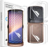 Orzero (2SET 8PCS) Compatible for Motorola Razr 5G 2020 Soft TPU Screen Protector and Back Protector (Not Glass), High Definition Anti-Scratch Bub...