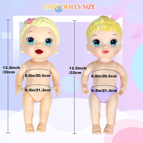7 Sets Alive Baby Doll Clothes Outfit Dress for 10 Inch Baby Dolls 12 Inch Alive Baby Dolls...