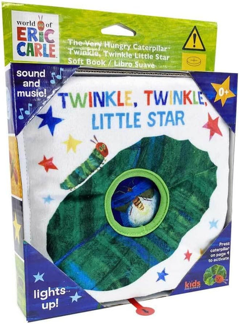 KIDS PREFERRED Eric Carle Soft Book: Twinkle Twinkle Little Star with Sounds, 7 inches (55736)...