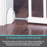 Toddleroo by North States - Safety Gate Wall Guards: Pressure Mounted Baby Gate Wall Protector - Pack of 4 - White...