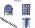 Telecom Check Telephone Line Dedicated Check Line Survey Line Machine CHINO-E C019 Tester to Alligator Clip Set Equipment...