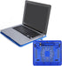 Laptop Cooler Cooling Pad, Portable Quiet Laptop Cooling Pad Stand with USB Stand Laptop Notebook Cooler for 14 Inch Below Notebook(Blue)...