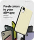GOOSPERY iPhone XR Wallet Case with Card Holder, Protective Dual Layer Bumper Phone Case - White...