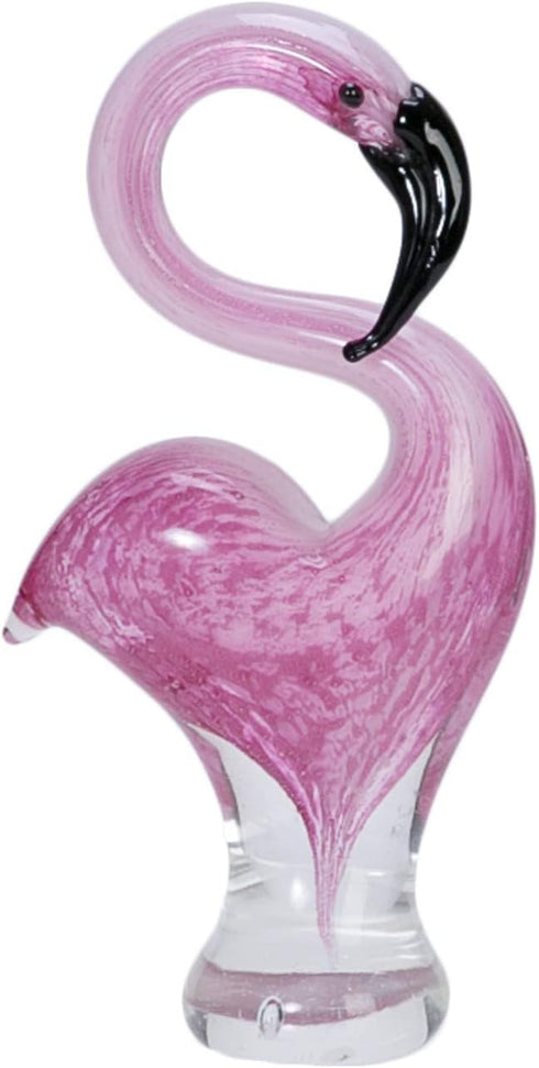 Beachcombers Med. Flamingo Glass Art Pink...