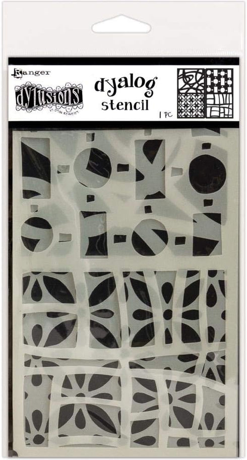 Dyan Reaveley's Dyalog Stencils Set 2 - Border It Too, Doodle It Too & Stencil It Too - 3 Items...