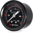 Grams Performance 120psi Fuel Pressure Gauge Blk Face G2-99-1200, Black...