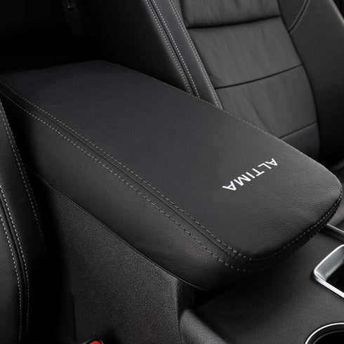 XITER Car Armrest Cover Saver, 1 Pc Center Console Leather Pad Fit for Nissan Altima 2019-2025, Central Console Armrest Box Protector Interior Acc...