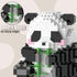 Mini Building Blocks- Bamboo Panda, Party Favors- Micro Blocks Panda Toy for Kids 6 7 8 9 10+, Mini Blocks Building Sets for Adults, Easter/Birthd...