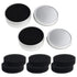 8pcs Makeup Brush Cleaner set - 2 Pack Makeup Brush Cleaner with 6pcs Replacement Sponge, Dry Makeup Brushes Cleaner Sponge Eye Shadow or Blush Co...