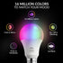 LED Color Changing Lights, Compatible with Alexa & Google Assistant, RGBW 2700K-6500K, 60 Watt Equivalent Multicolor, Dimmable with App, A19 E26, ...